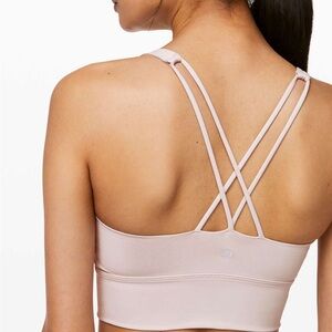 lululemon athletica Light Pink Strappy Sports Bra